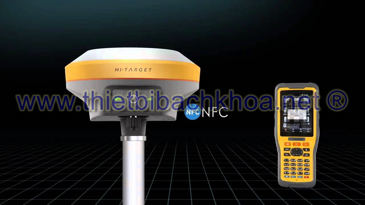 Máy định vị vệ tinh 02 tần số GNSS RTK V90 Thietbibachkhoa Thiết bị